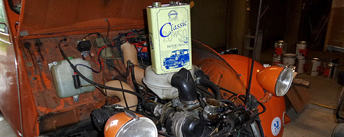 Classic 20W-50 testiin…