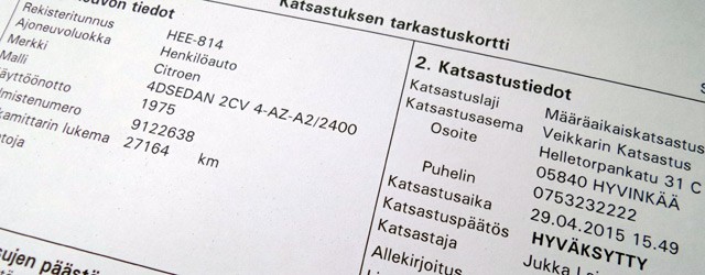 Hyväksytty katsastus 2015-04-29