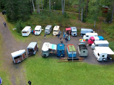 Haaveilua Kamina tapaamisessa ja kopterikuvia